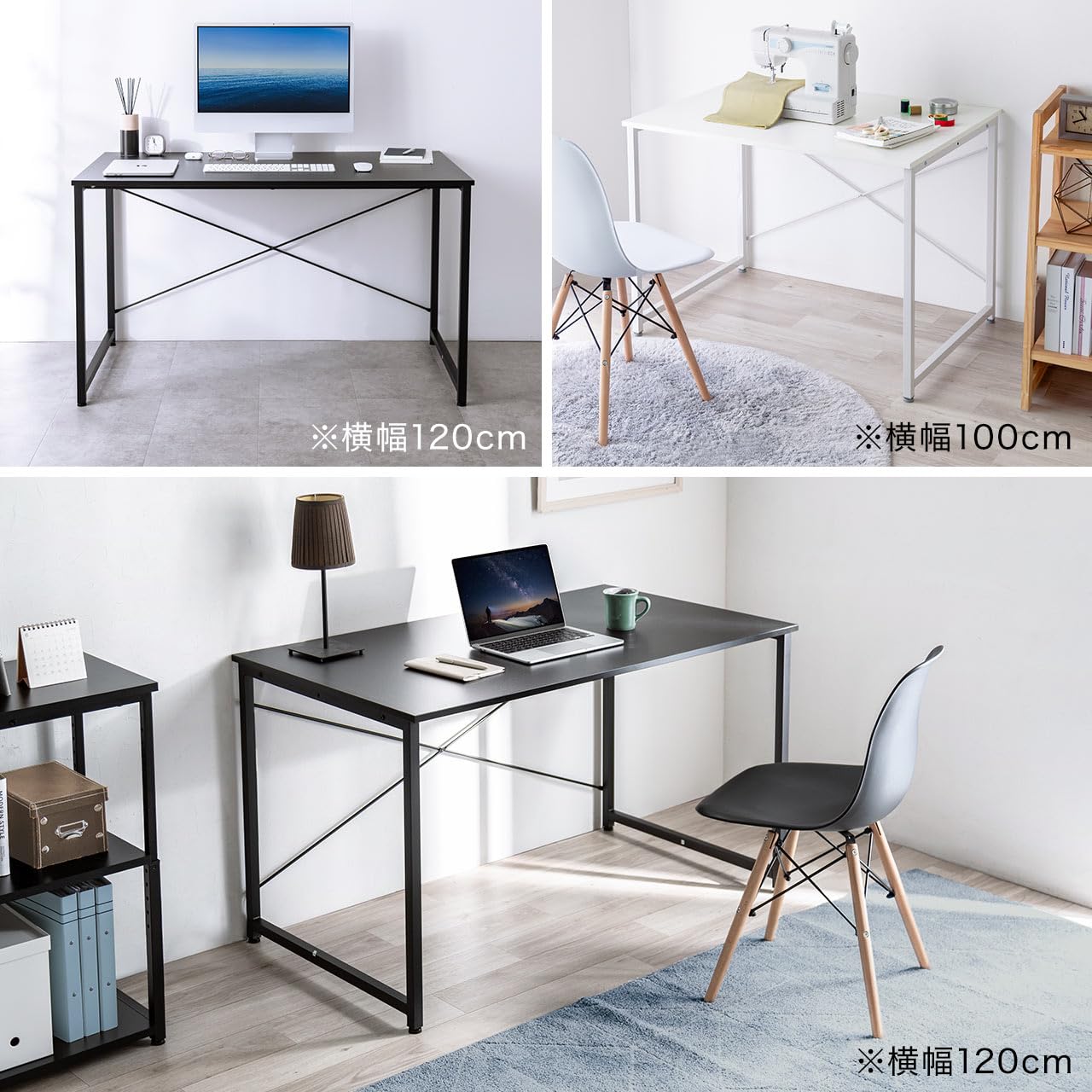 【極美品】ハイタイプPCデスク 70cm幅　オフホワイ　直接お渡し可 Amazon | イーサプライ パソコンデスク 幅100cm 奥行70cm 高さ70cm